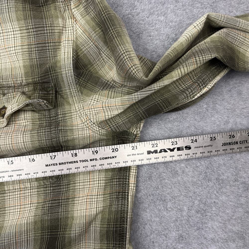 Carhartt plaid flannel work shirt original fit size small - Picture 11 of 12
